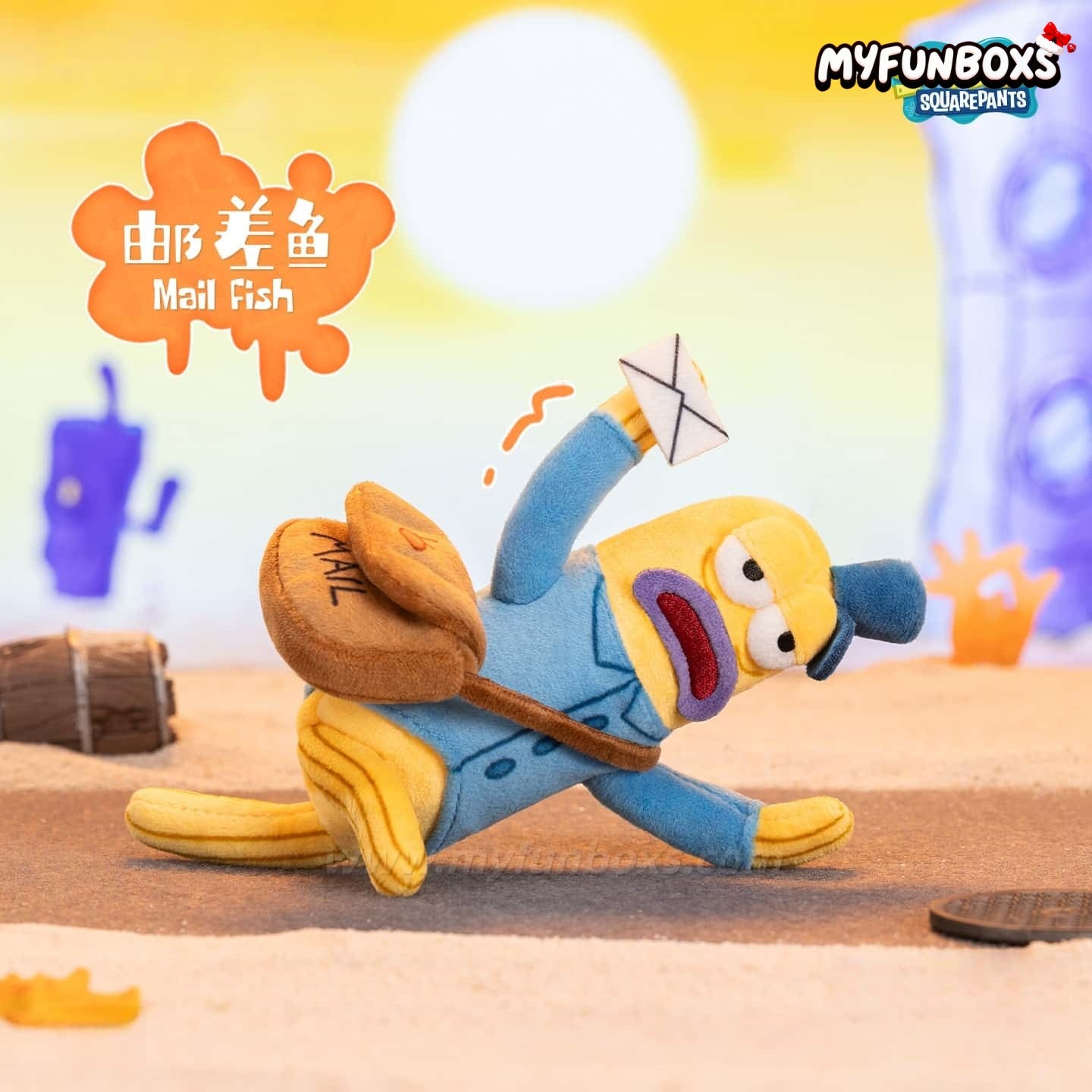 Bikini Bottom Buddies - Whimsical Plush Part2, Blind Box(PRE-ORDER)