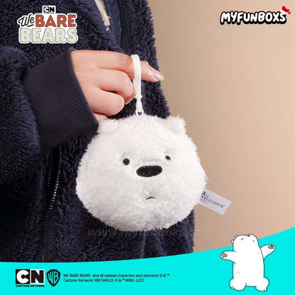 We Bare Bears Cute Plush Bag Charm