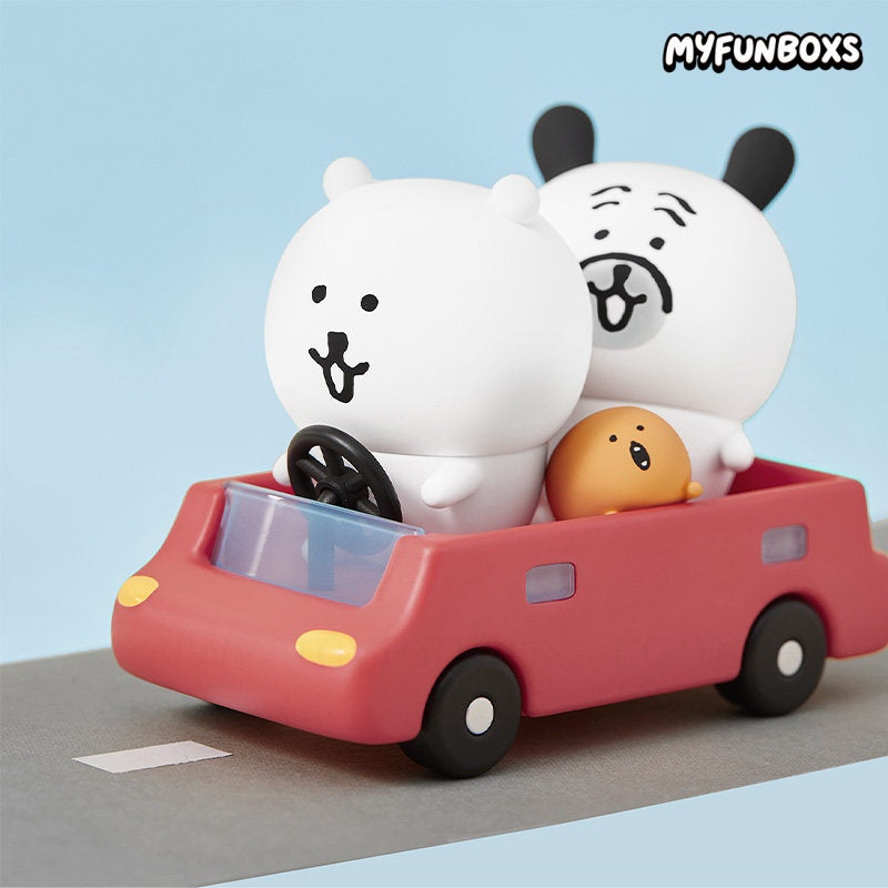 Joke Bear and Friends Series Go for a Ride Hanging Card