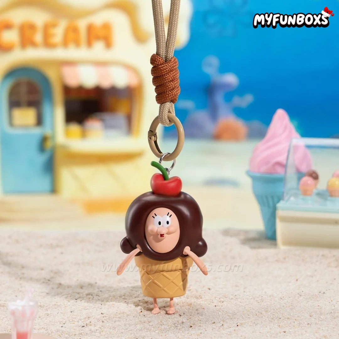 Bikini Bottom Food Party Series Keychain Blind Box