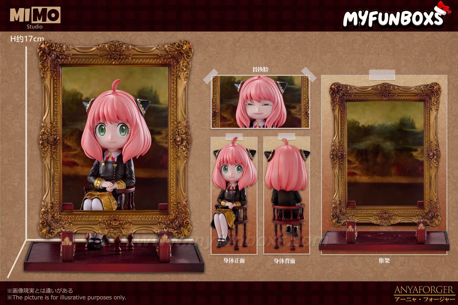 Mimo × Anya Forger “Art Gallery” Series Vol.3 – Mona Lisa Anya