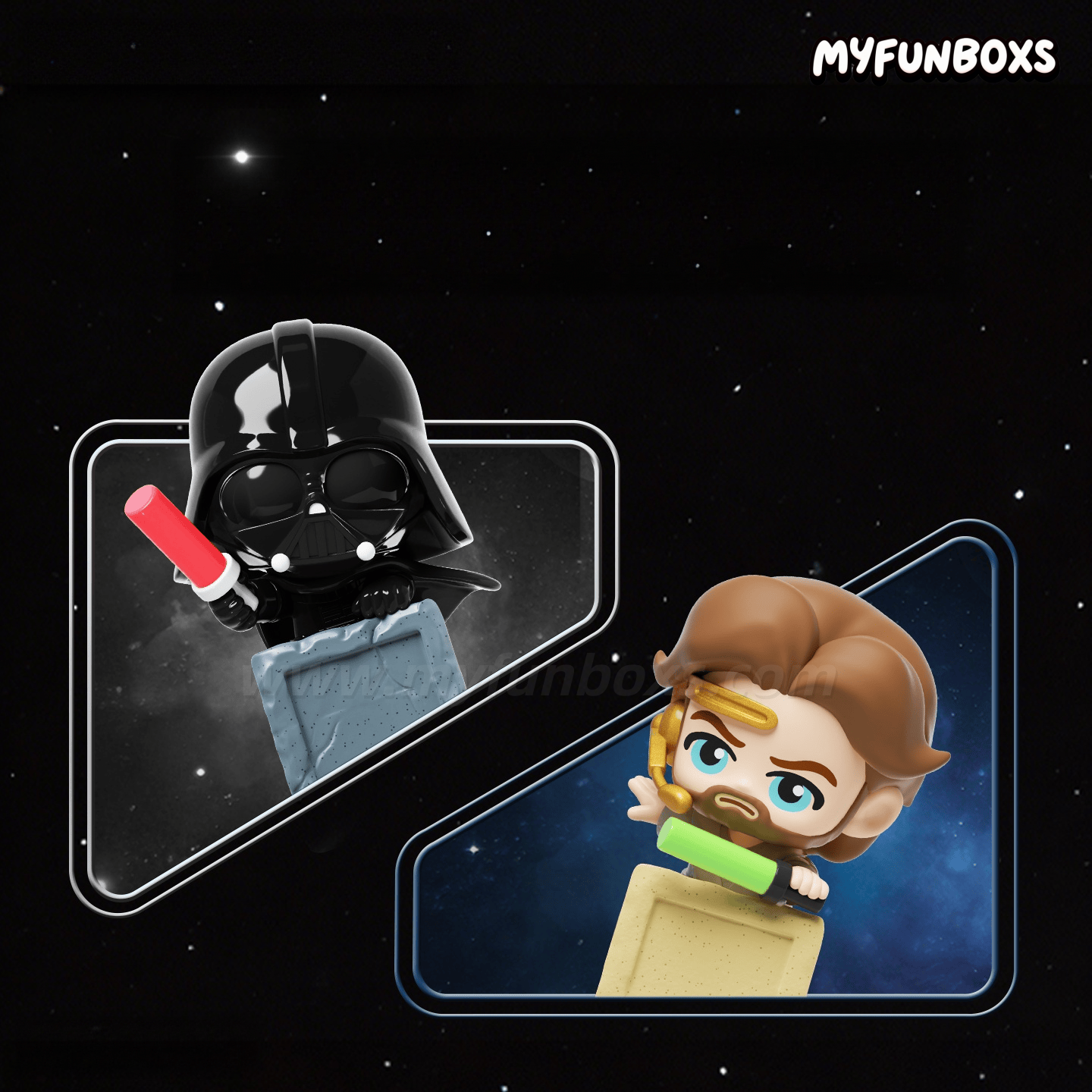 Star Wars Fate Duel sticky mini figure blind box