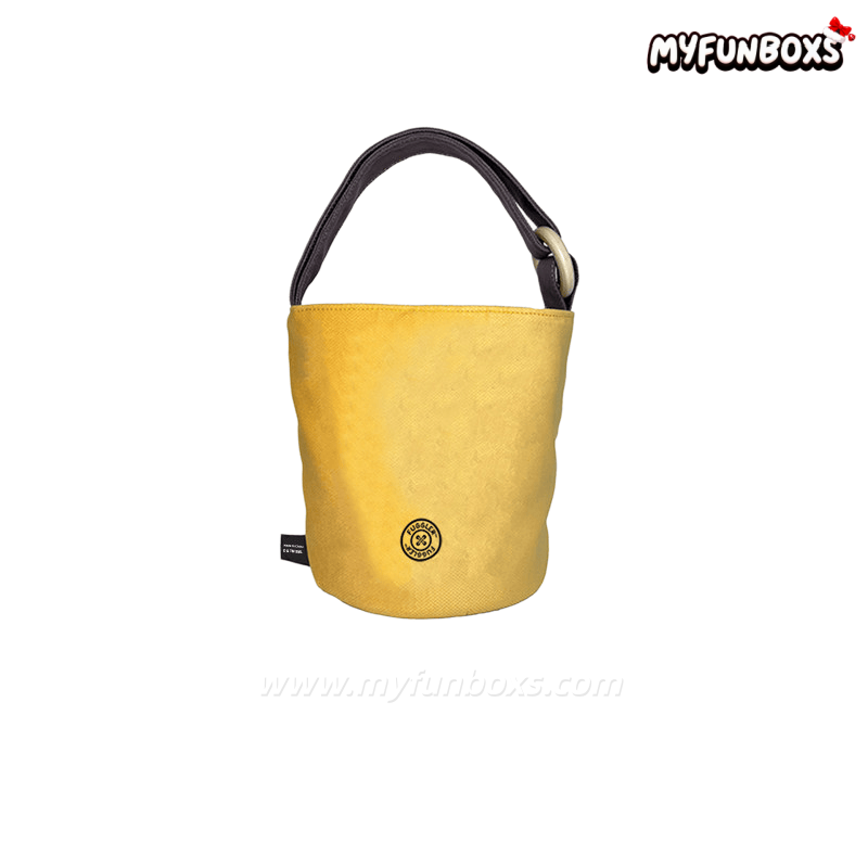 Fuggler Scaresome Square Bear Yellow Bucket Bag