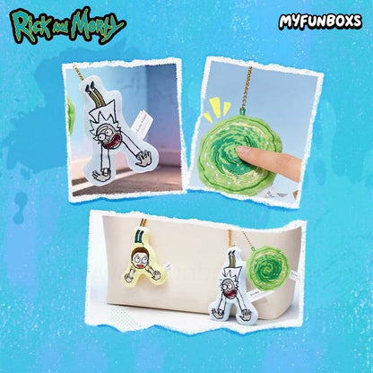 Rick and Morty Plush Pair Sound Charm