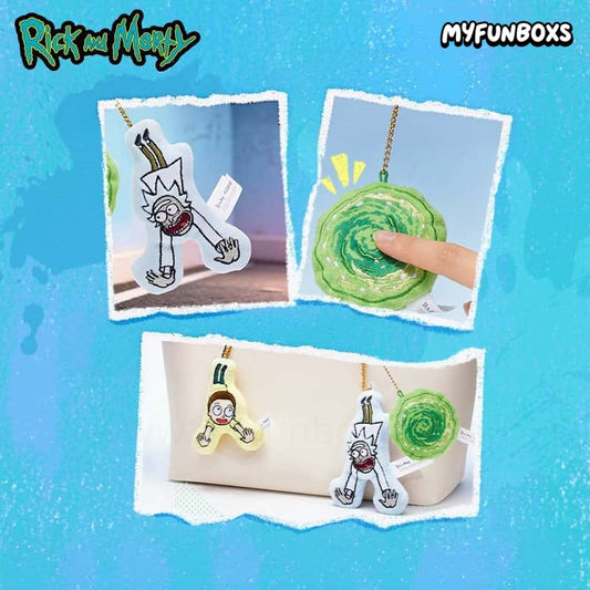 Rick and Morty Plush Pair Sound Charm