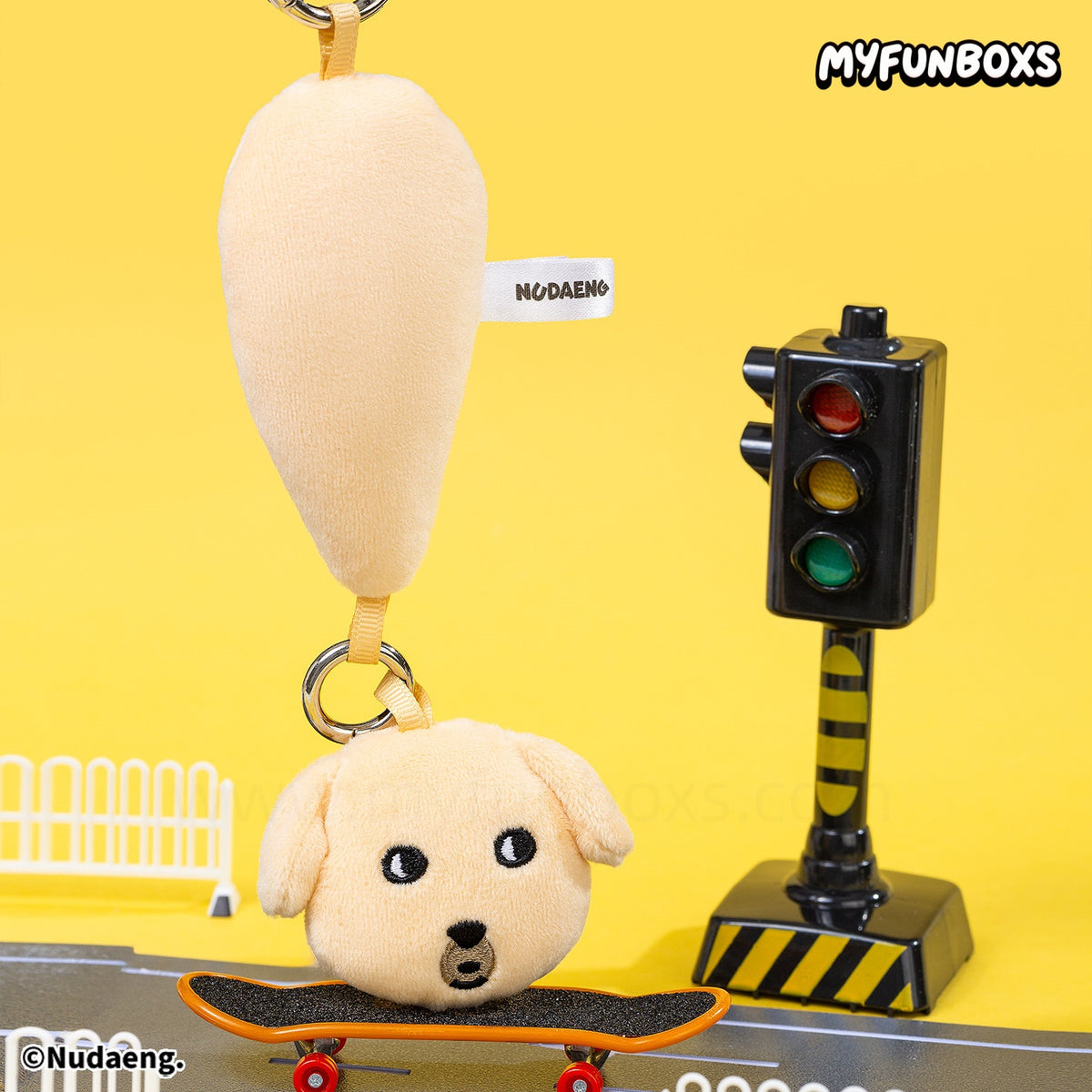 Nudaeng Question & Exclamation Mark Plush Pendant