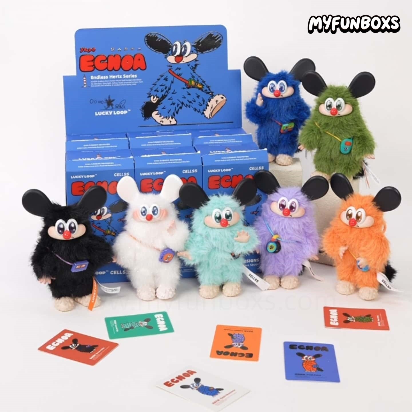 LuckyLoop ECHOA Infinite Hertz series plush blind box