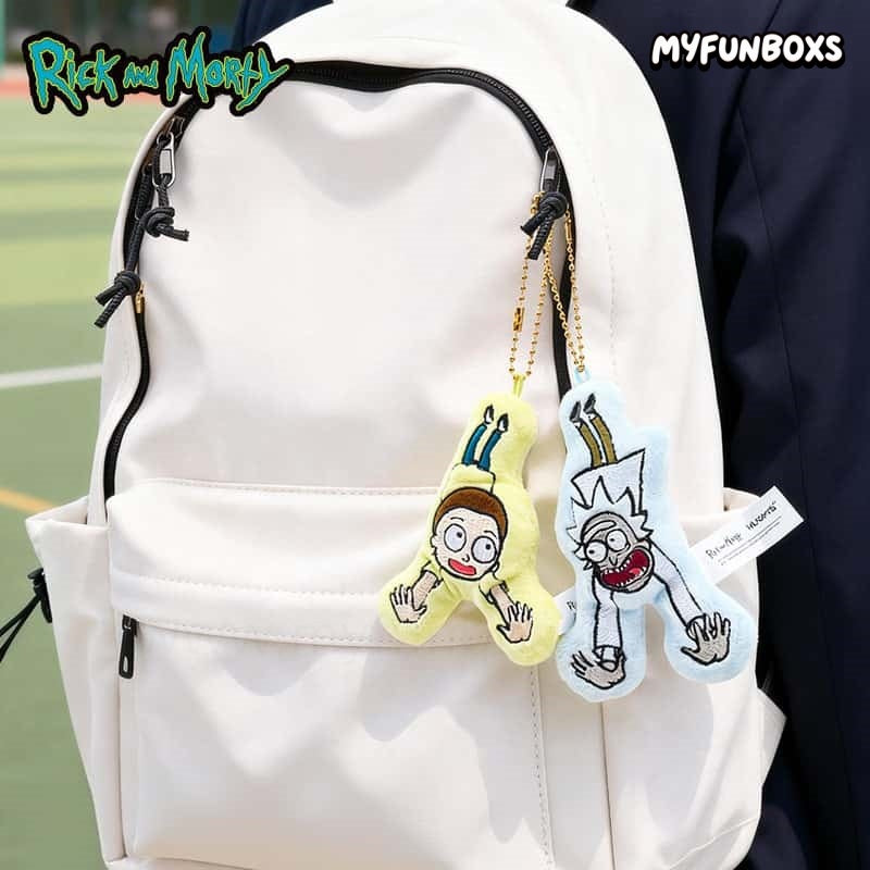 Rick and Morty Plush Pair Sound Charm