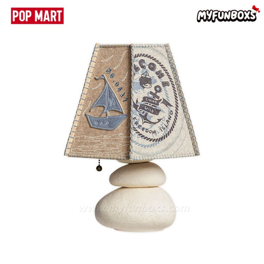 POP MART Hirono Living Wild Series stacked stone lantern