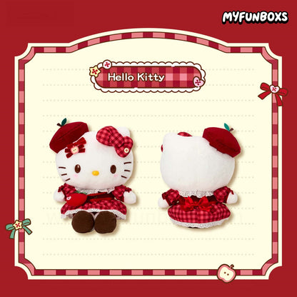 Sanrio Sweet Apple Design Series Plush Keychain