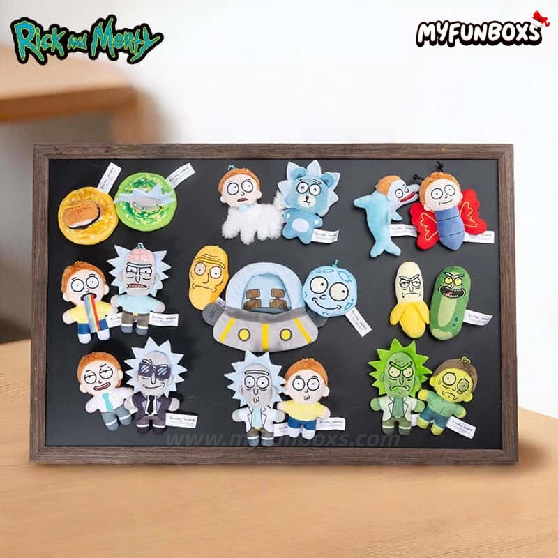 Rick and Morty Into the Multiverse Series Plush Keychain Blind Bag
