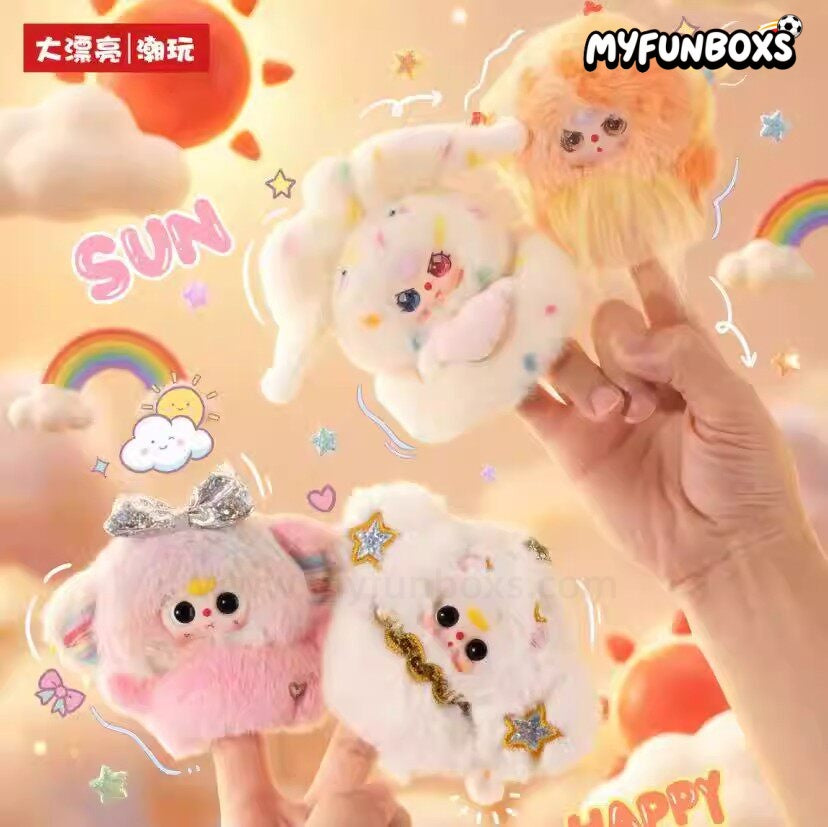 BABY THREE Weather Guide Series plush finger puppet blind box