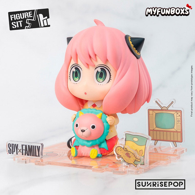 Anya Forger Sitting Figure – Spy x Family Collectible