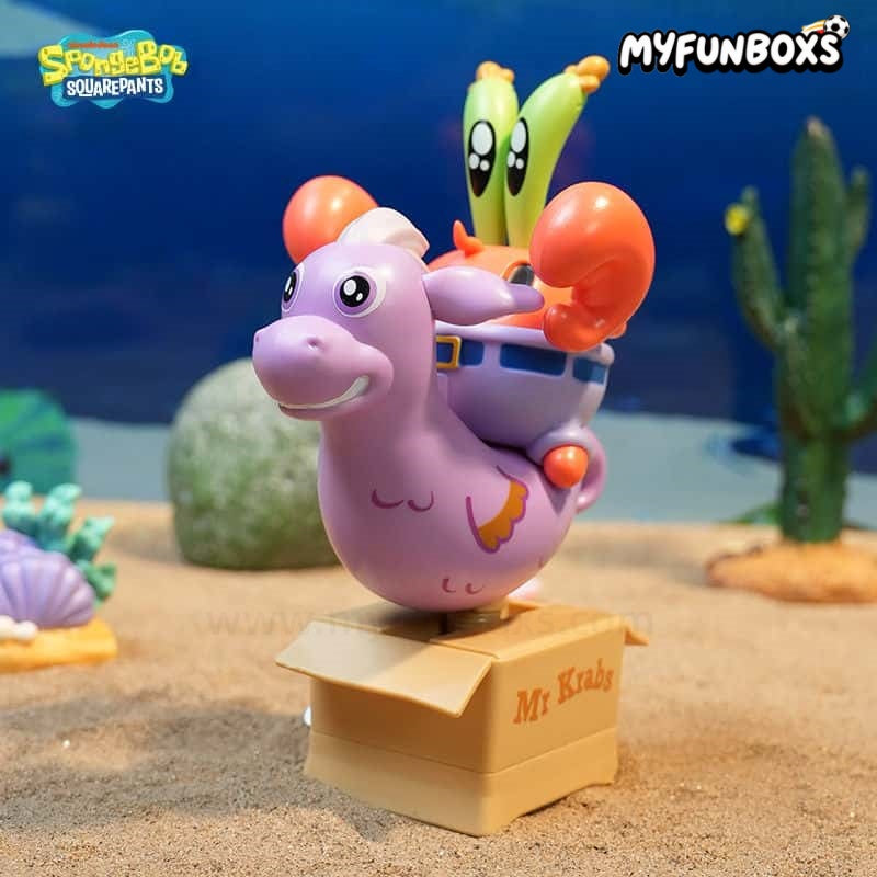 SpongeBob SquarePants Rocking Horse Series Articulated Action Figure Blind Box
