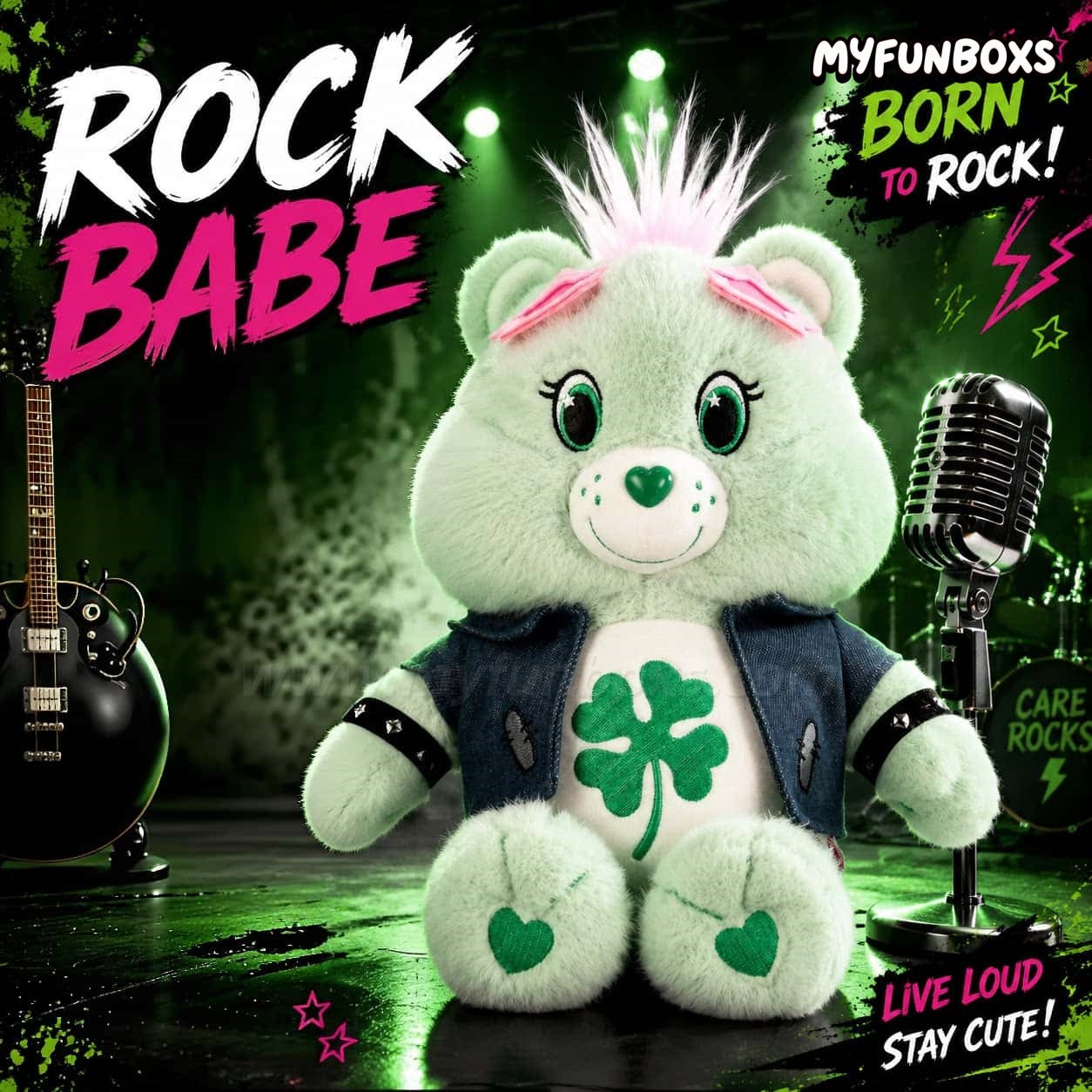 Care Bears Rock&Roll Series Plush Doll