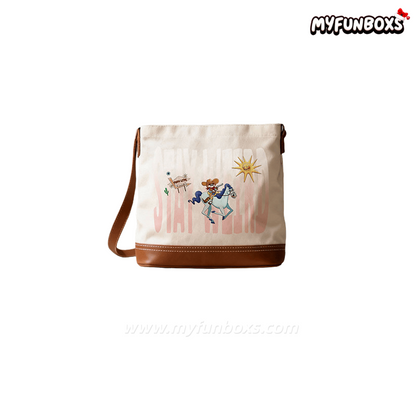 FUGGLER WILD WEST BUCKET LINEN BAG