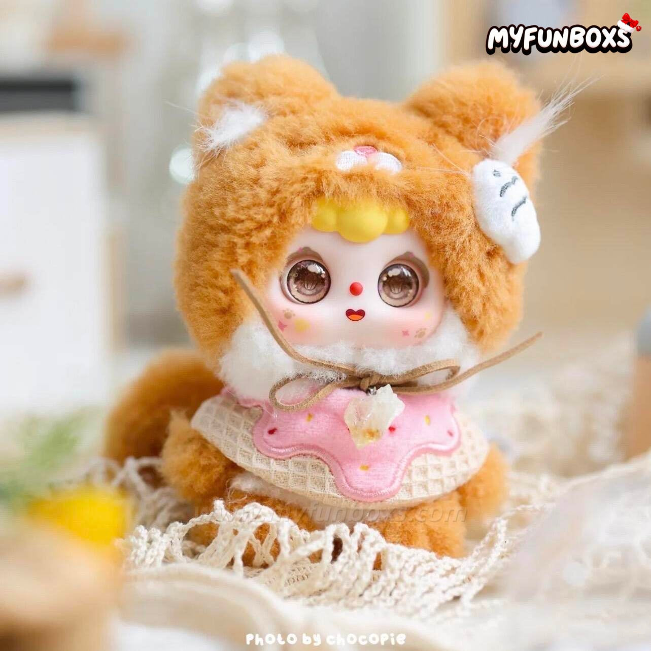Doubao Cafe Luck Meow Tales Series Plush Blind Box