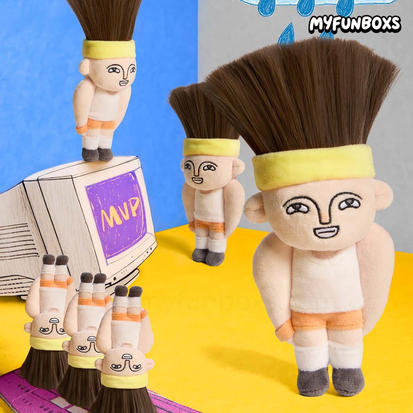 MIRRORZKI Case Study Series Plush Pendant Blind Box