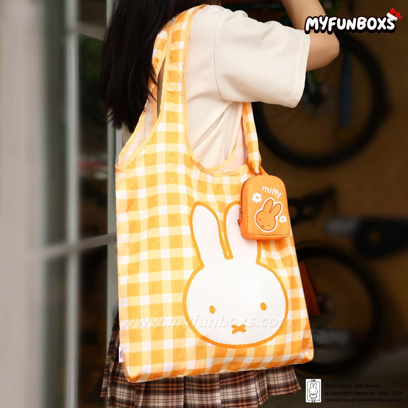 Miffy Mini Bag Series Plush Keychain Blind Box