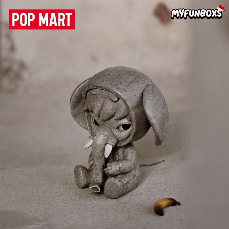 POP MART Hirono Elephant in the Room Figure Hanging Card