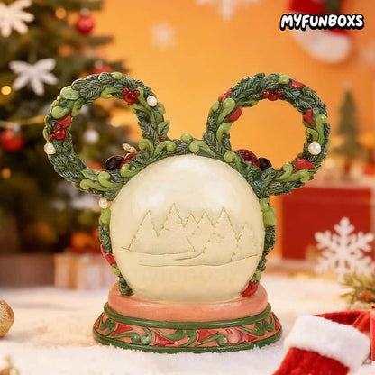 Disney Traditions Mickey & Minnie LED Christmas Diorama