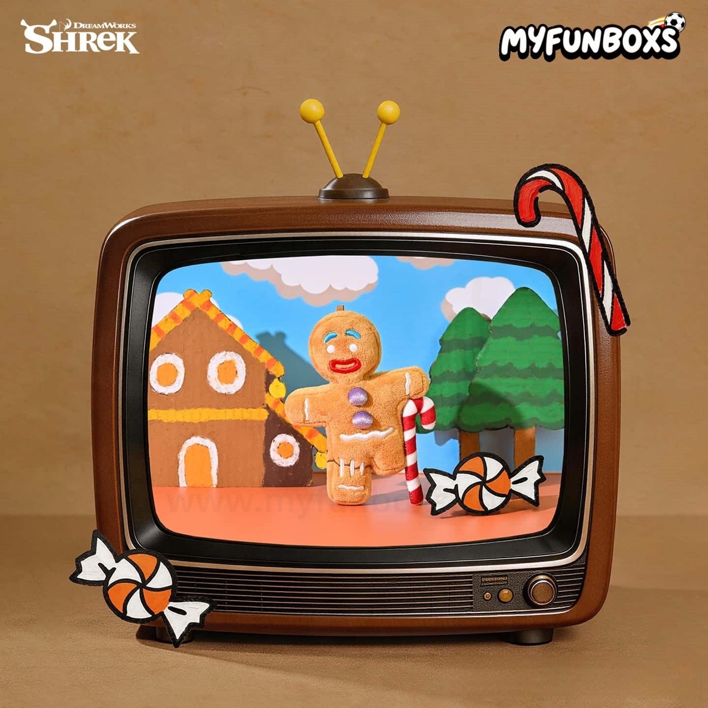 SHANDMOO Shrek plush keychain blind box