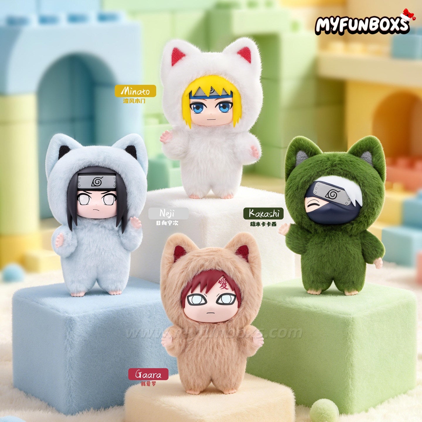 Naruto Shippuden Kitten Land Series Plush Blind Box(PRE-ORDER)