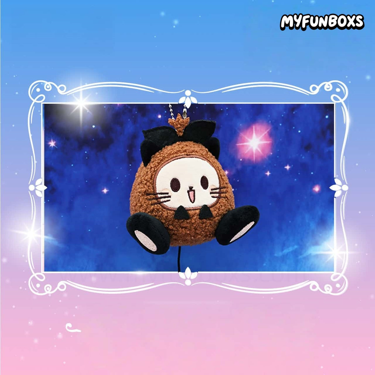 Saint Tail Ruby Plush Keychain