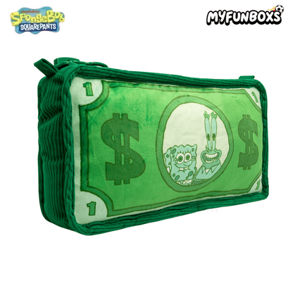 SpongeBob SquarePants Bikini Bottom Bicycle Ba Banknotes Hrow Pillow