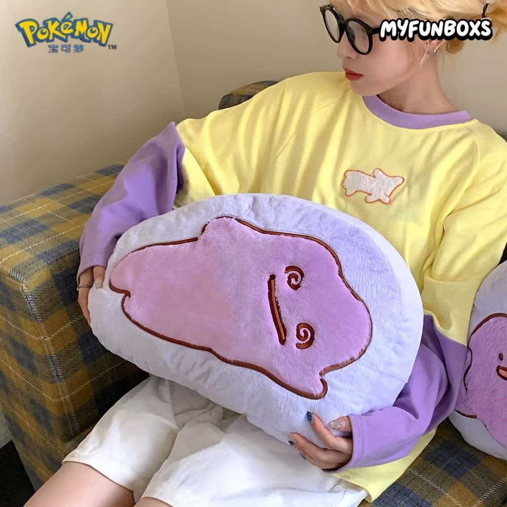Pokémon Ditto Die-Cut Cushion (Dizzy Ditto Edition)
