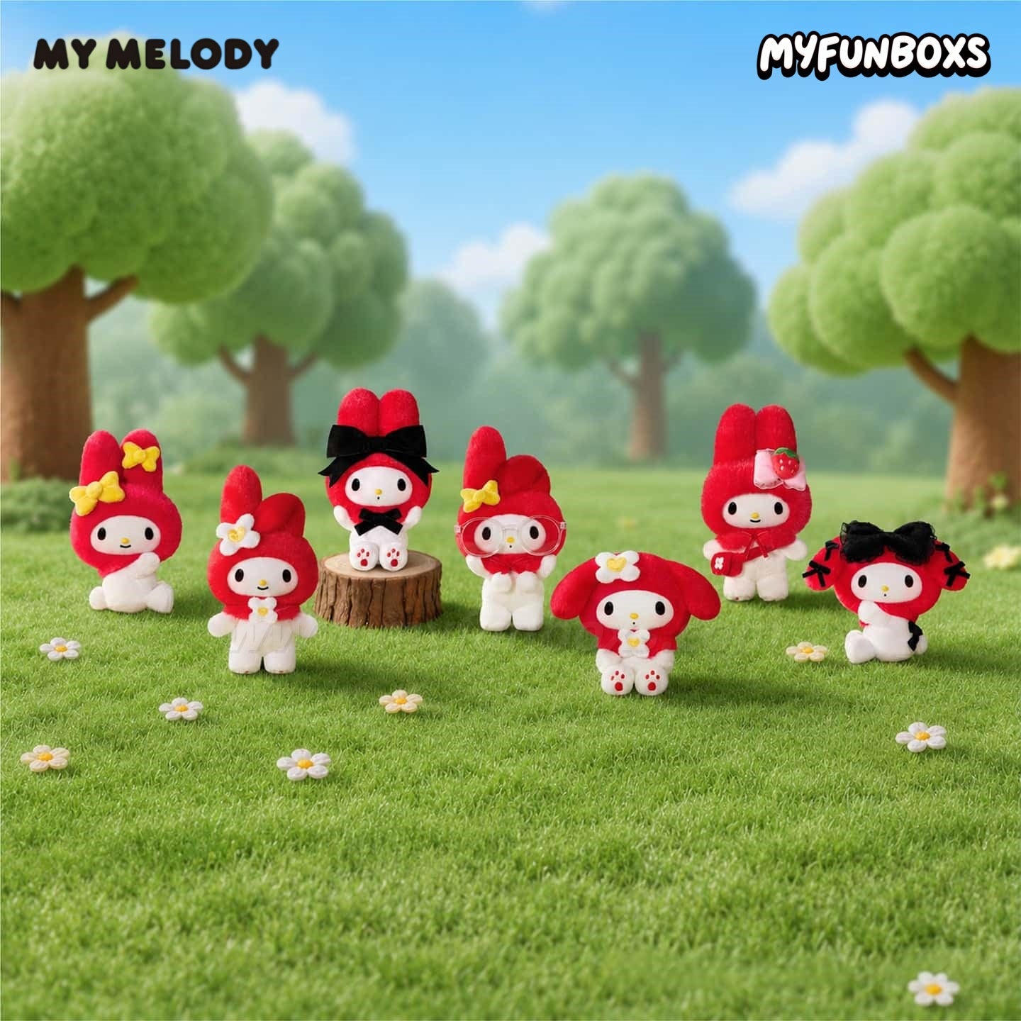 My Melody Classic Series Plush Pendant Blind Box