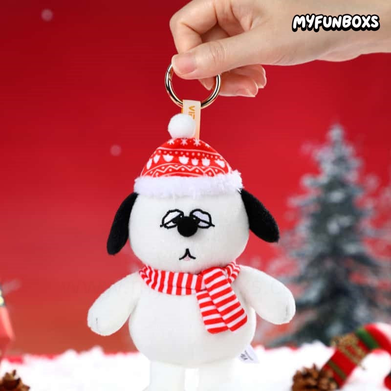 Snoopy Winter Series Plush Keychain Blind Box(PRE-ORDER)