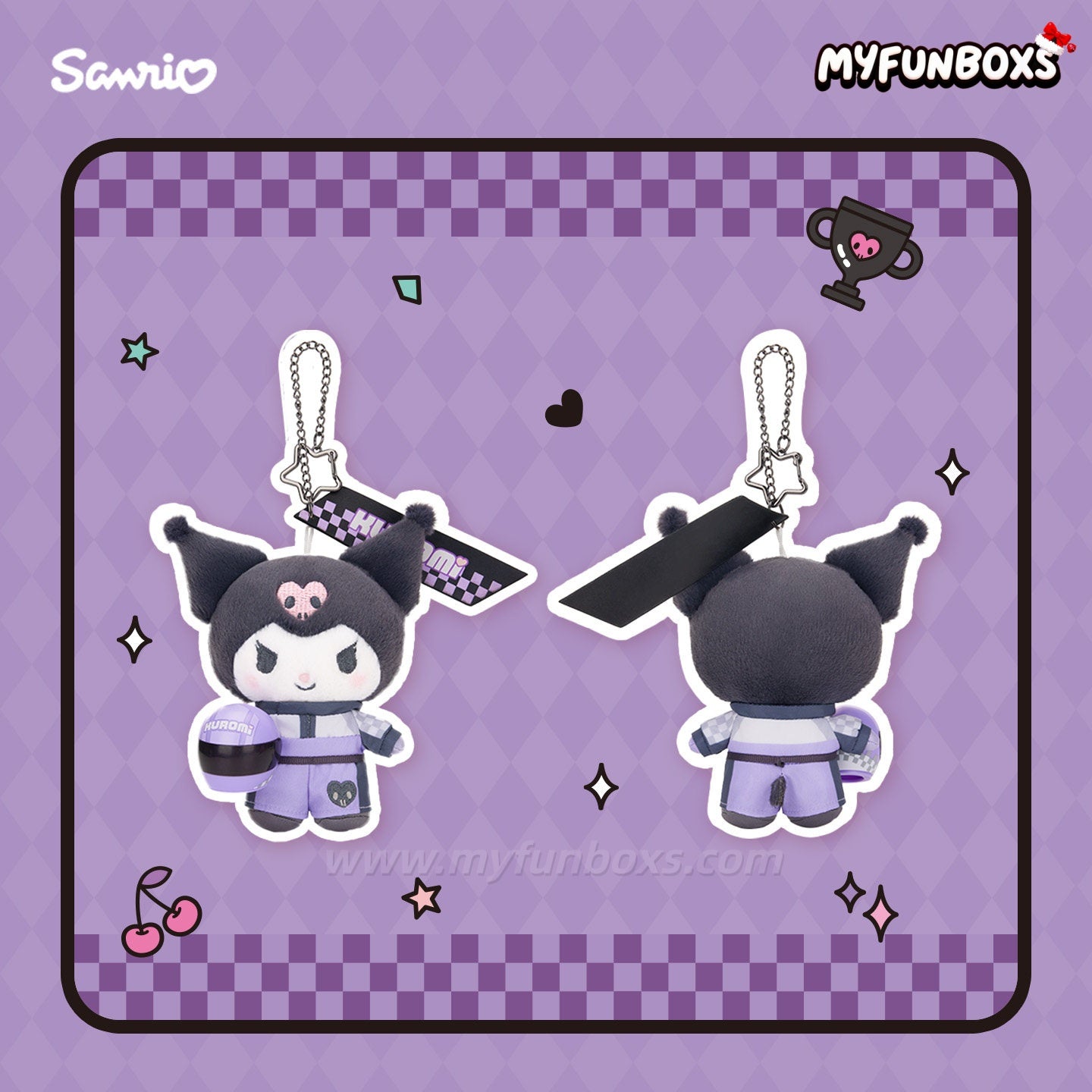 Sanrio Racing Series Keychain