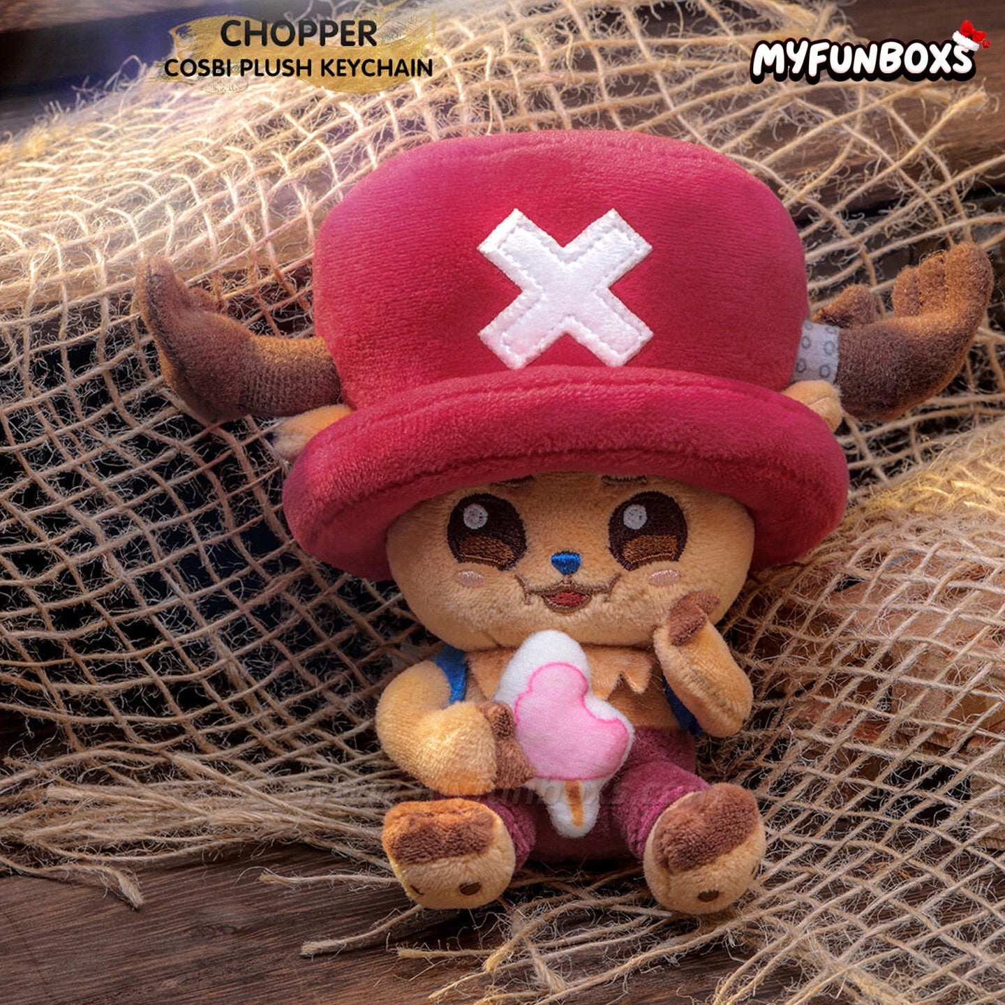 One Piece Chopper Series Plush Keychain Collection Blind Box
