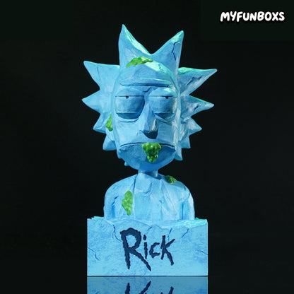 Rick and Morty bust figure
