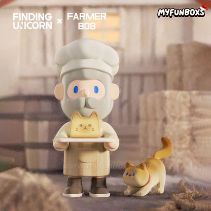 FINDING UNICORN FARMER BOB On The Farm Series Figure Blind Box