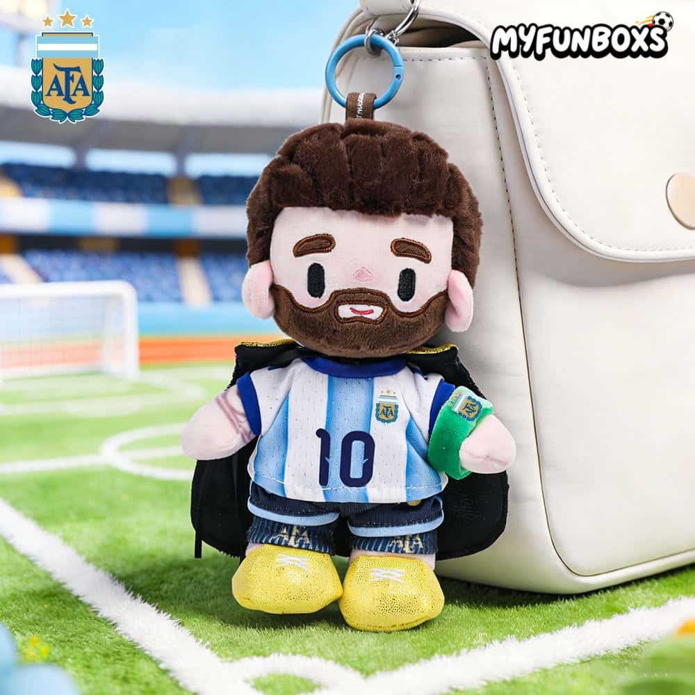 Argentina National Team Plush Keychain – World Cup Edition