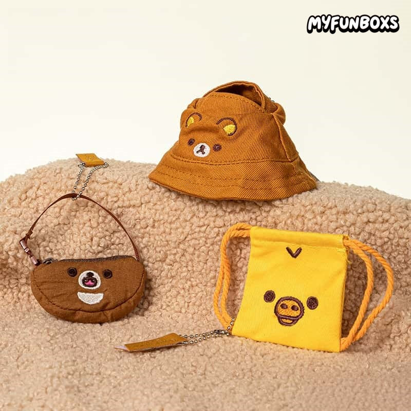 Rilakkuma Closet Accessory Series Plush Keychain Blind Box(PRE-ORDER)