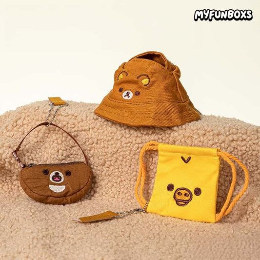 Rilakkuma Closet Accessory Series Plush Keychain Blind Box(PRE-ORDER)