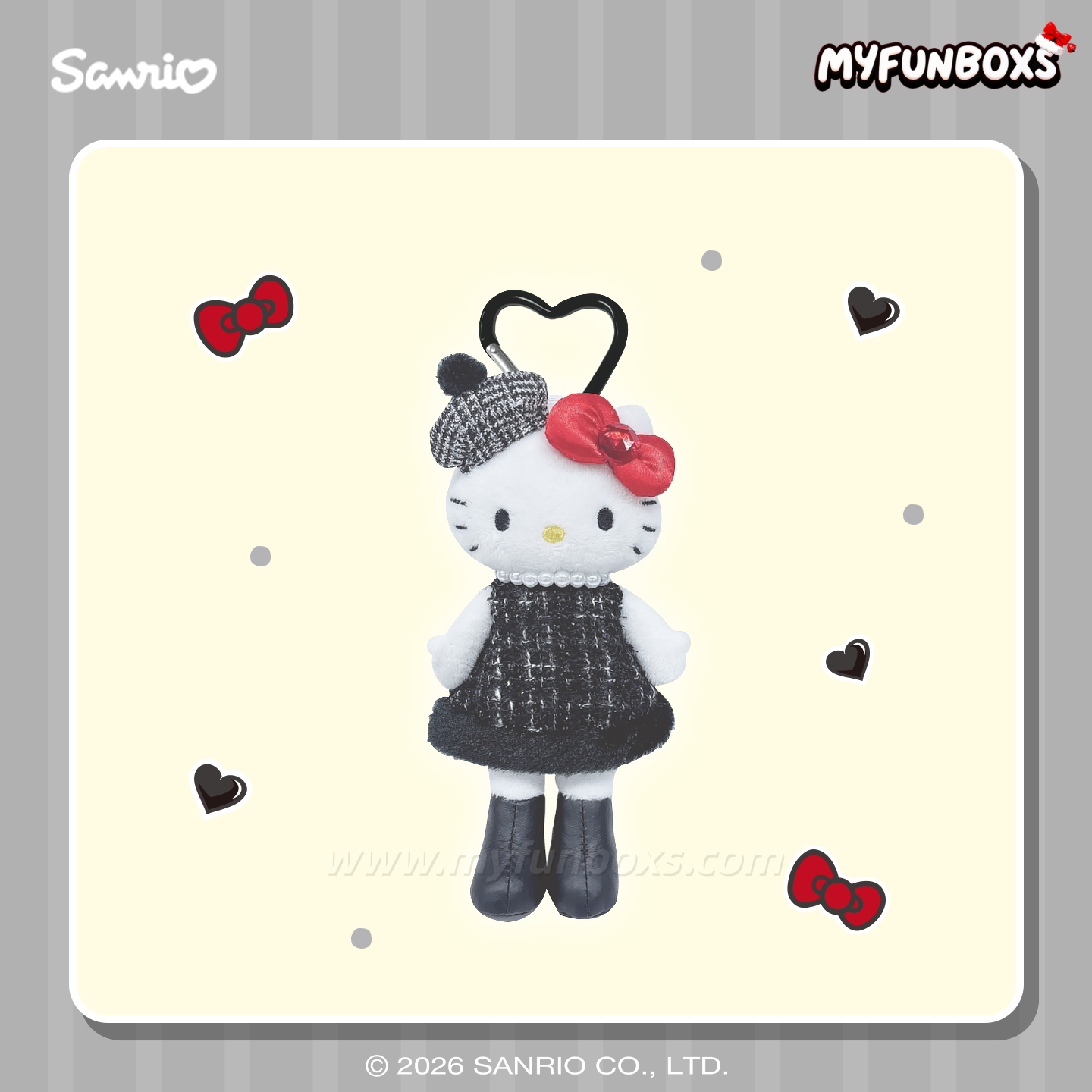 Sanrio Hello Kitty Fashion Workshop Plush Charm
