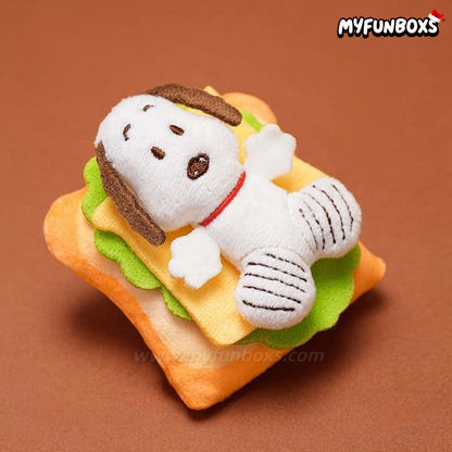 PEANUTS Snoopy Baking Paradise Series Plush Magnet Blind Box