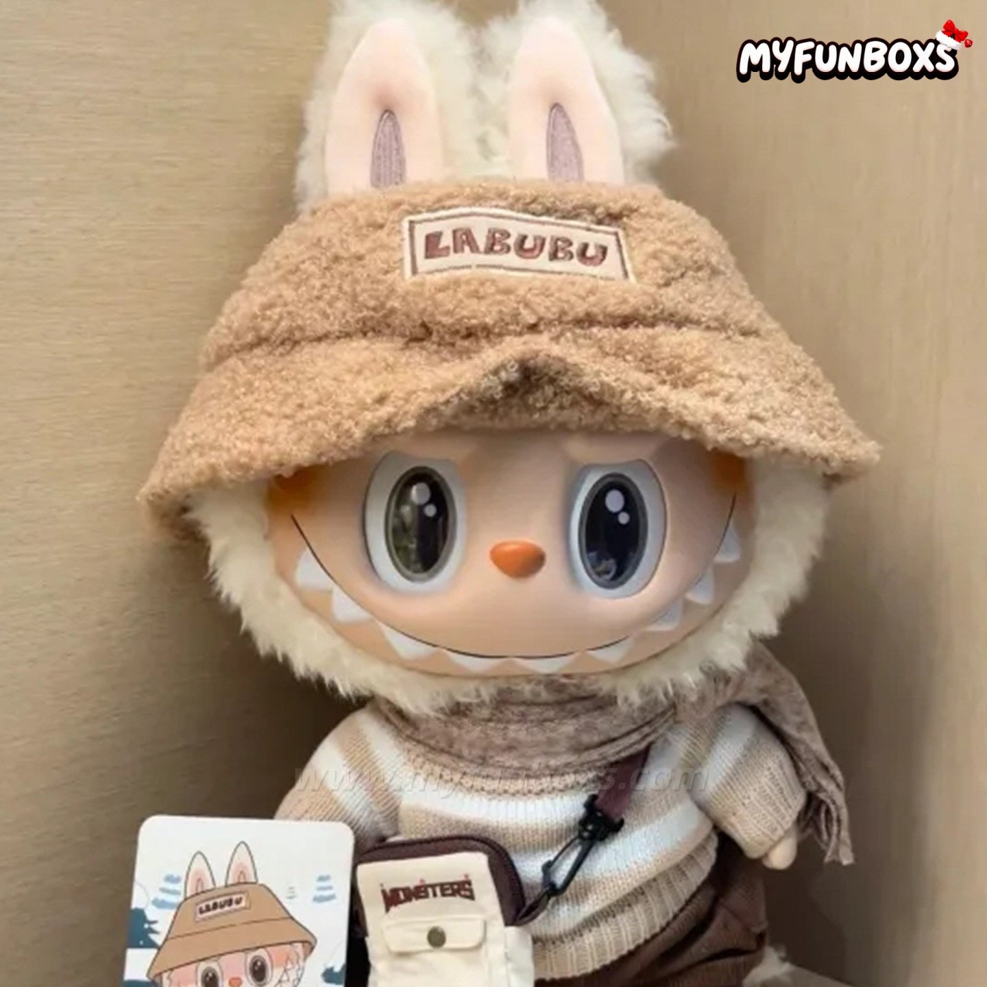 THE MONSTERS - DRESS BE LATTE Vinyl Plush Doll