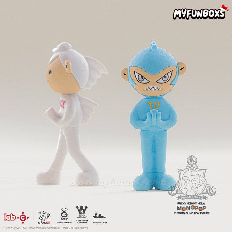 Hot Toys Lab C Pucky‧Kenny‧Kila  Fish Kid Monopop Series Blind Box