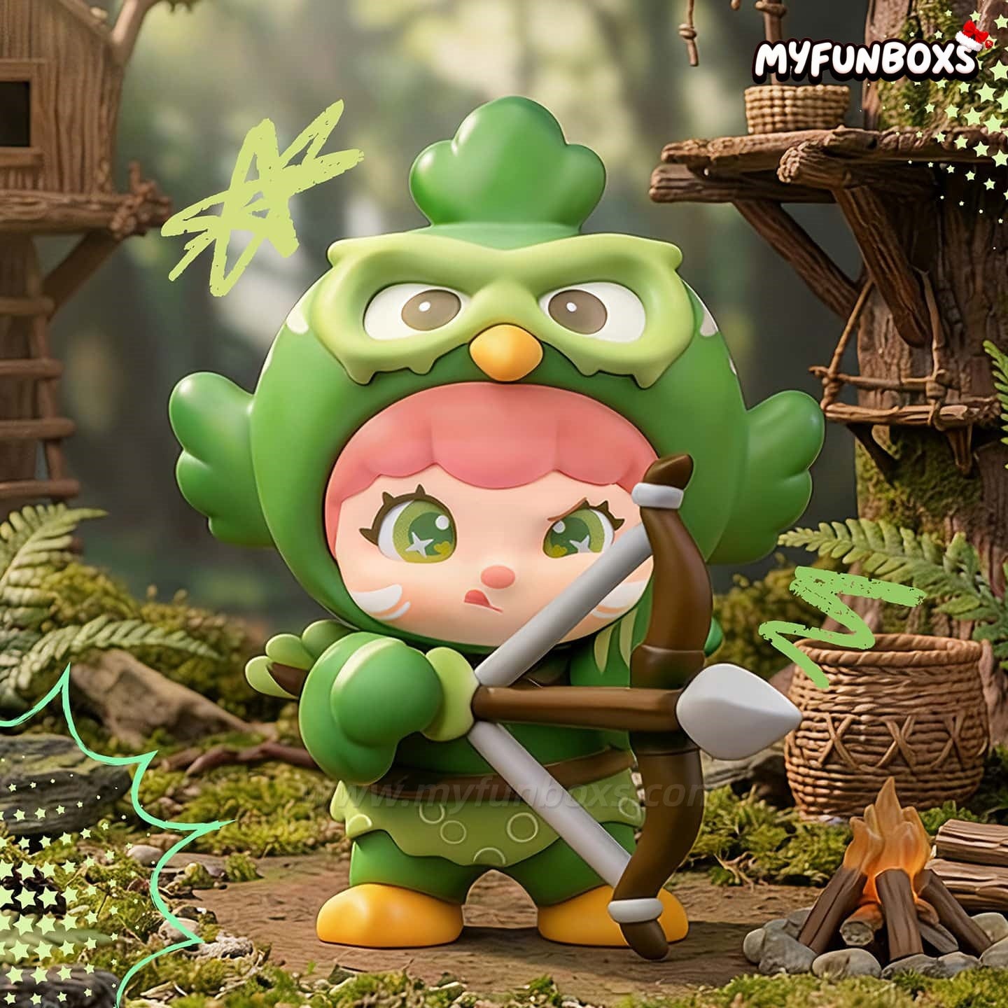 Mochi Coo Coo Guardians Series Figures Blind Box