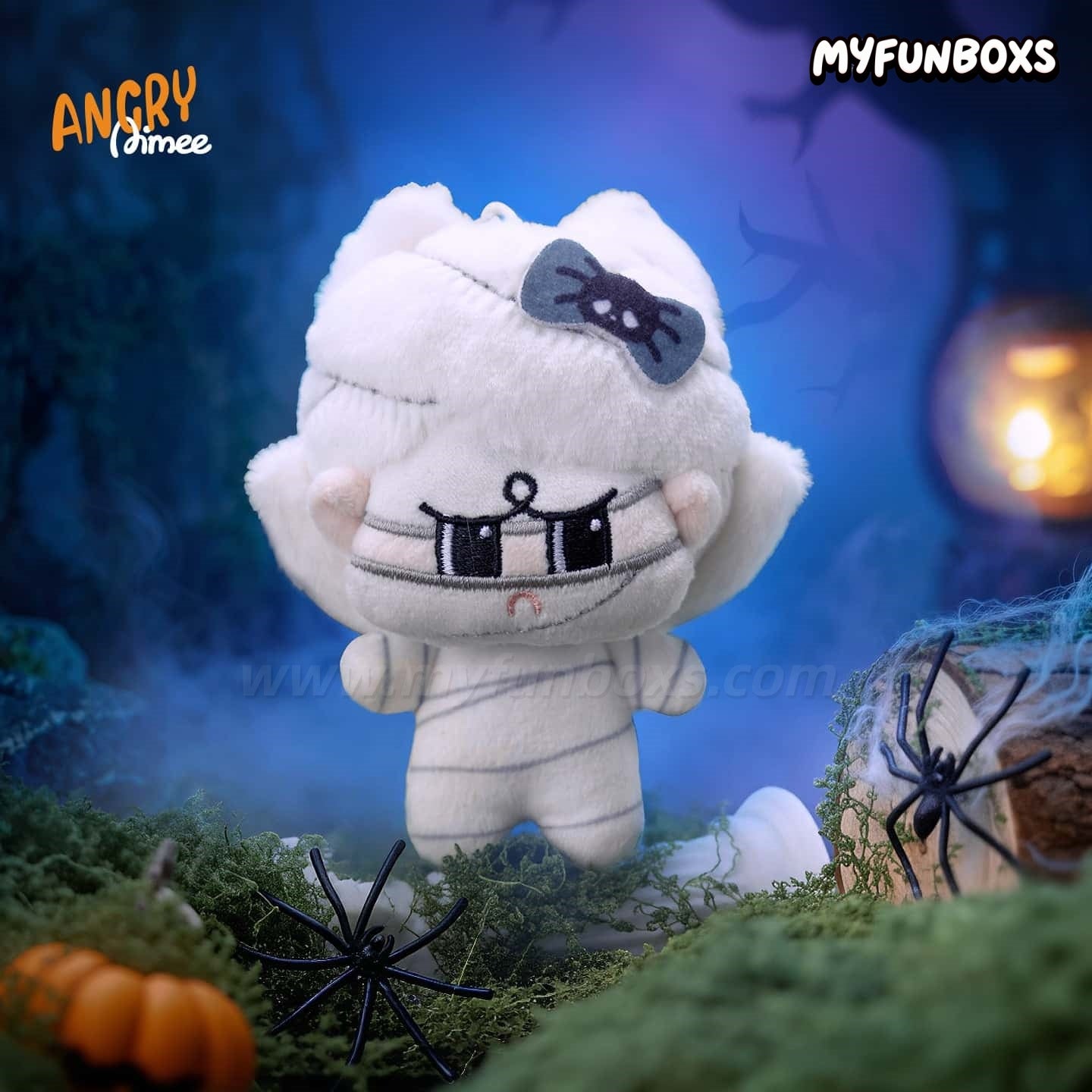 ANGRY AIMEE HALLOWEEN Prank Party Series Plush Keychain Blind Box