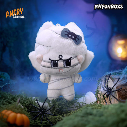 ANGRY AIMEE HALLOWEEN Prank Party Series Plush Keychain Blind Box