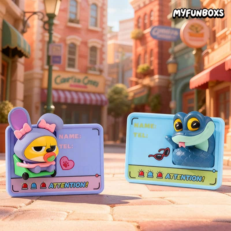 Disney Zootopia Super Citizen Pass Series Magnetic Toy Blind Box