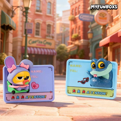 Disney Zootopia Super Citizen Pass Series Magnetic Toy Blind Box