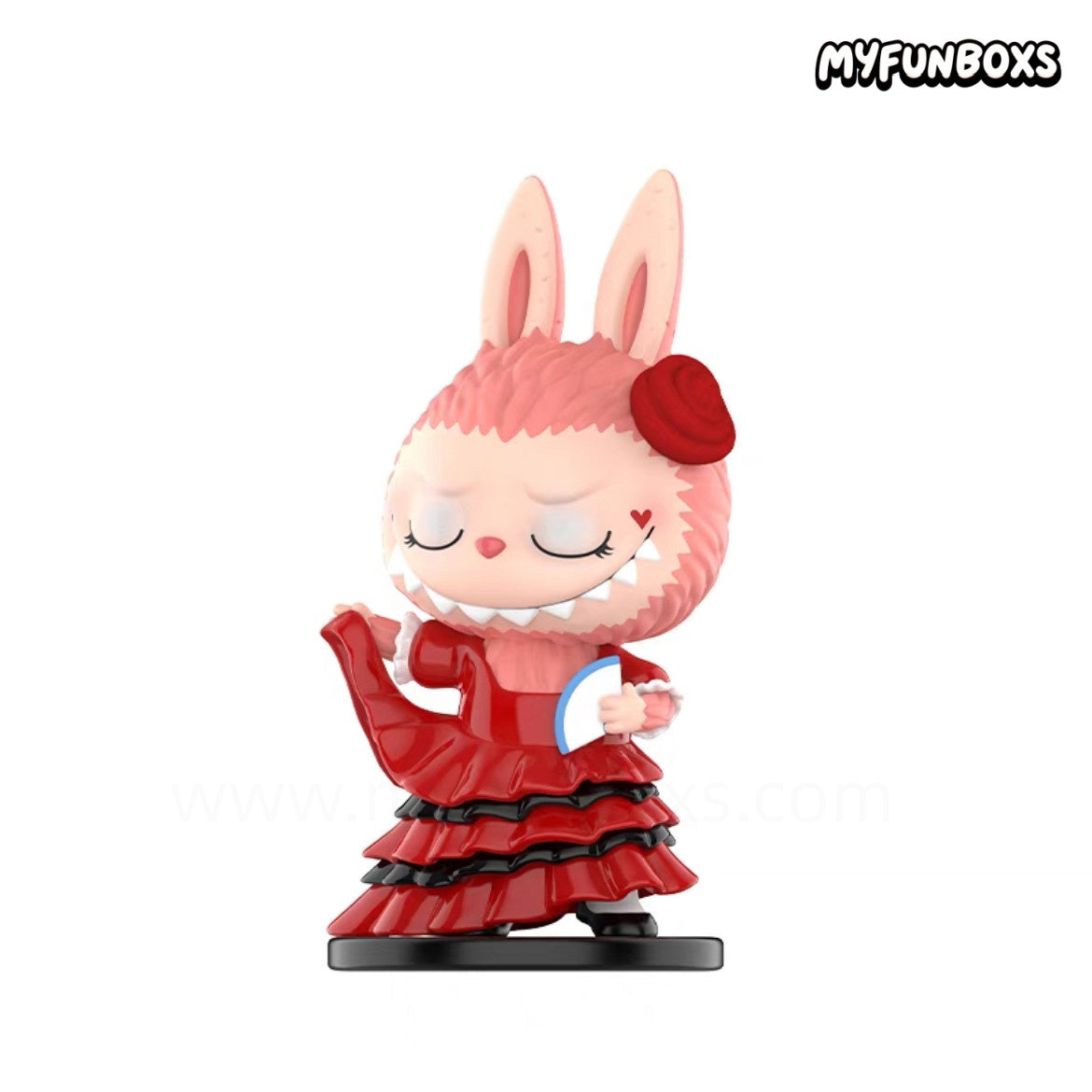 POP MART LABUBU Sparkling Debut hanging card figure
