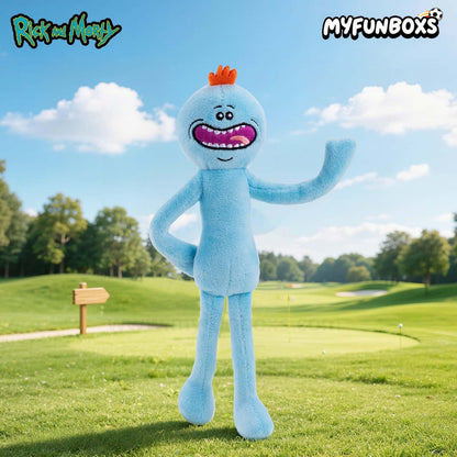 Rick and Morty Mr. Meeseeks plush keychain